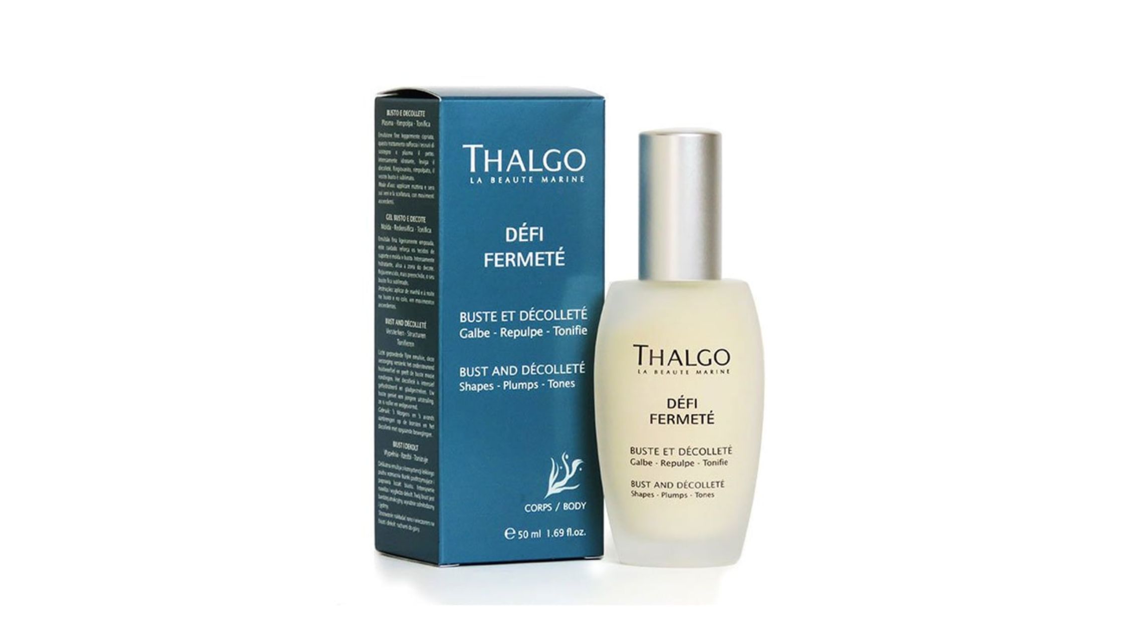 Botol Thalgo Bust and Decollete 50ml untuk pengencang kulit area dada dan leher